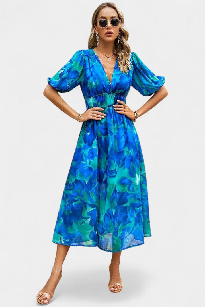 Ginessa | Floral Charm Summer Dress