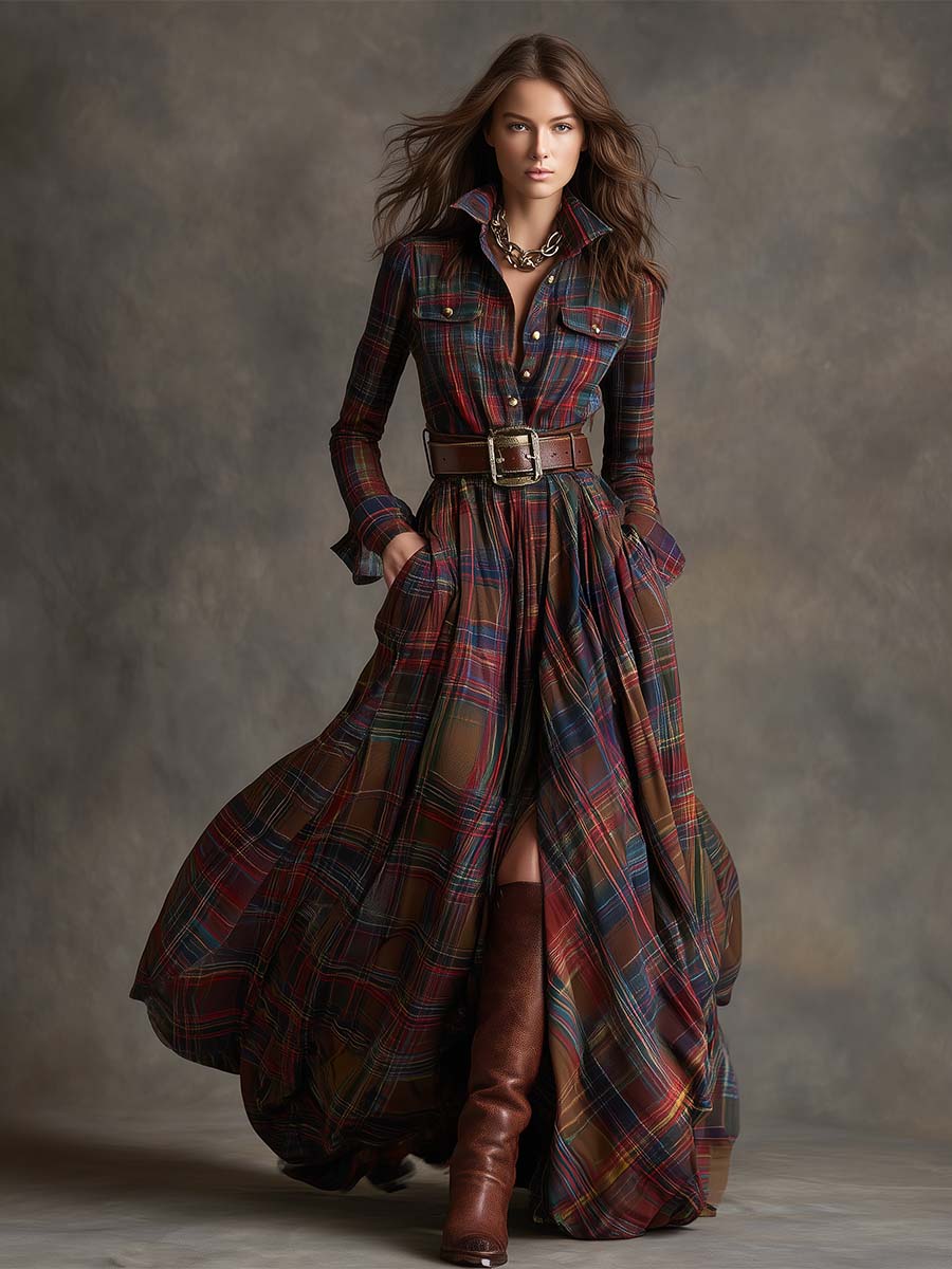 Lura – Elegant Shirt Dress