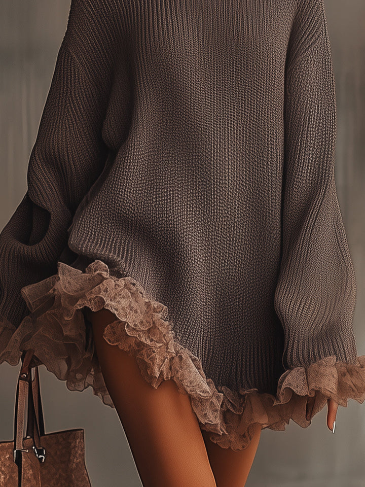 Liza – Ruffled Midi Dress
