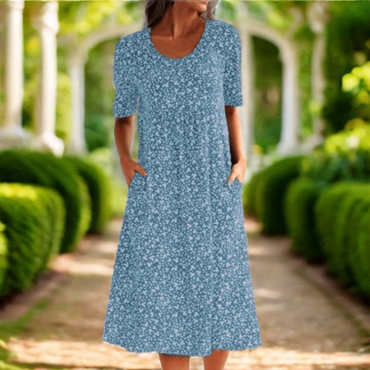 Ayesha | Fashion Floral Midi Dress