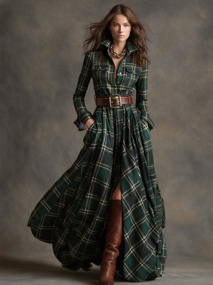 Lura – Elegant Shirt Dress