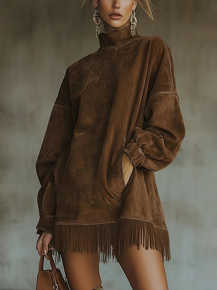 Chloe – Fringed Midi Dress