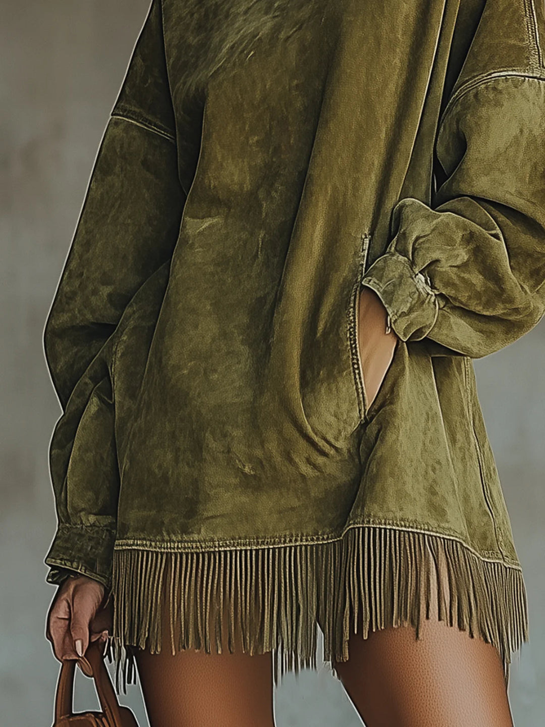 Chloe – Fringed Midi Dress