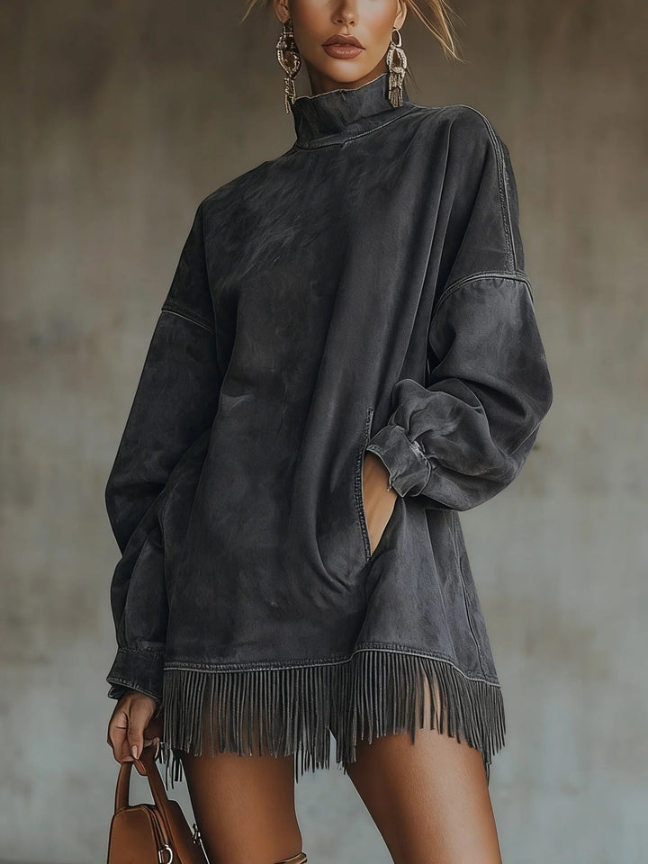 Chloe – Fringed Midi Dress