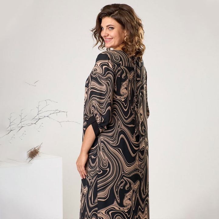 Ella | Cozy Marble Dress