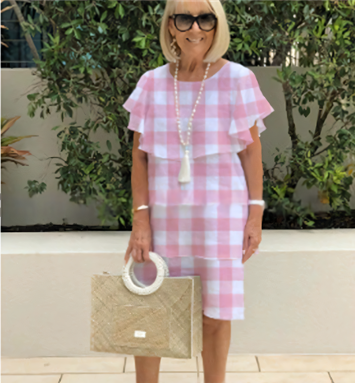 Stellar | Graceful Ruffle Flow Dress